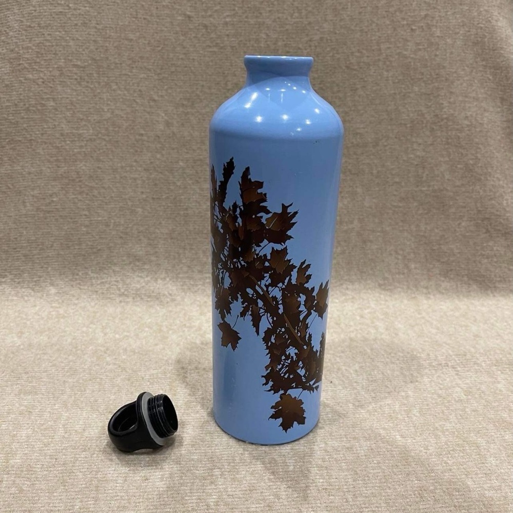GAIAM Baby Blue Metal Drink Liquid Hydration Beverage Bottle Tumbler Container